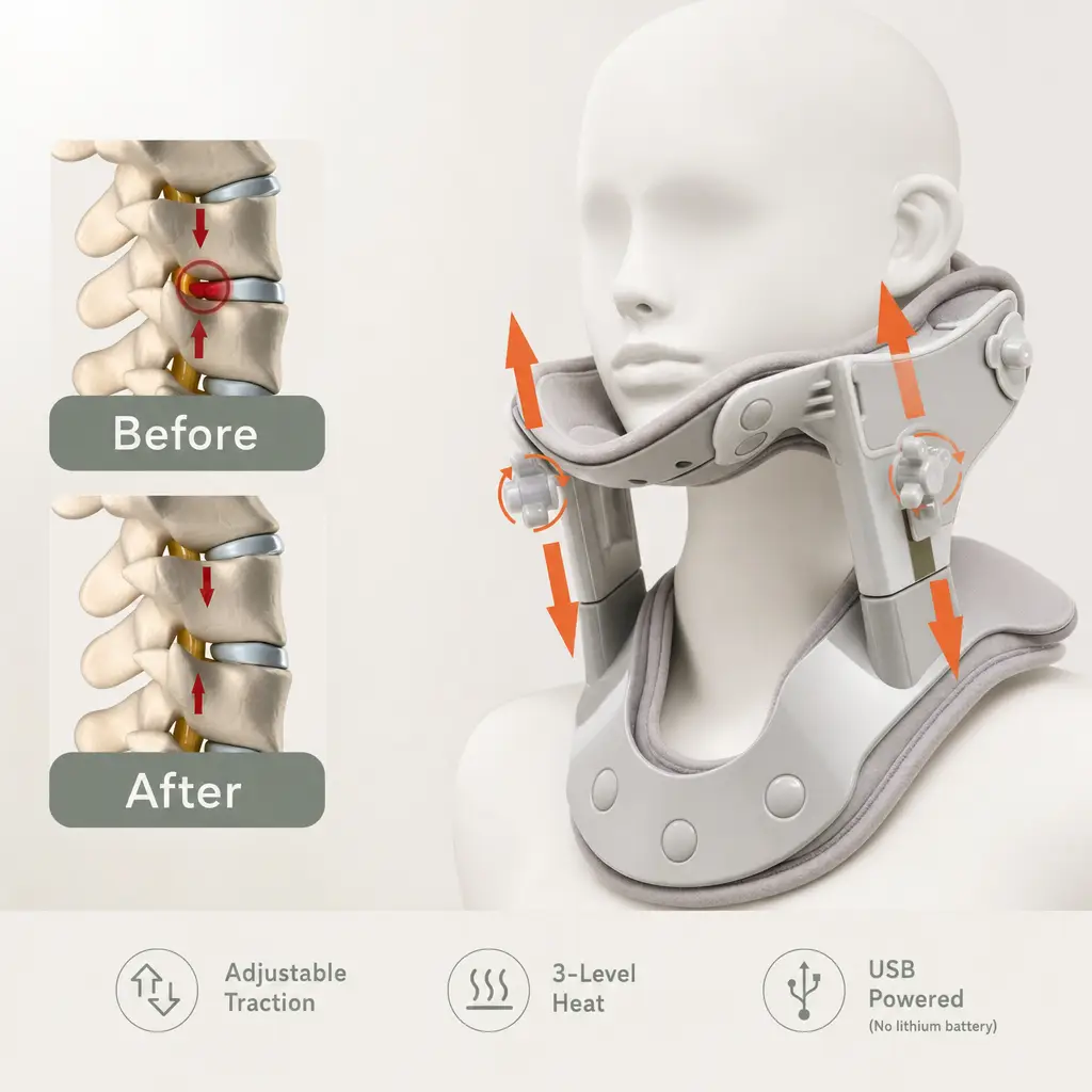 Nectra Heated Neck Traction Device