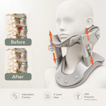 Nectra Heated Neck Traction Collar