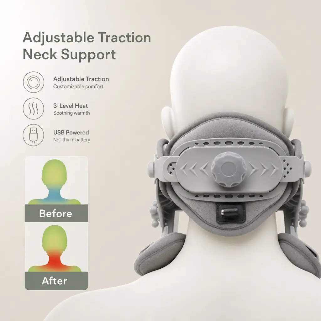 Nectra Heated Neck Traction Device